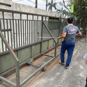 Dịch vụ sơn hàng rào cửa cổng trong các nhà máy tại đồng văn Hà Nam